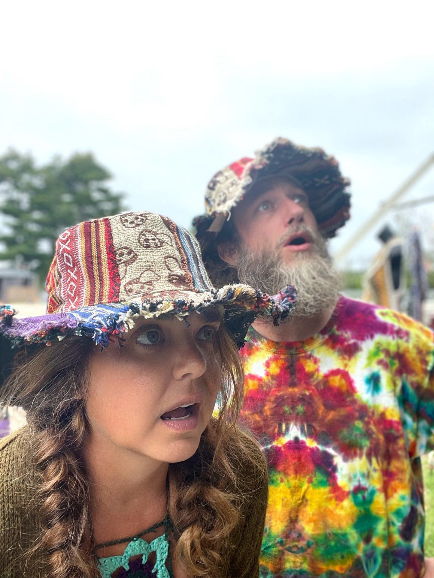 Patchwork Mushroom Hat