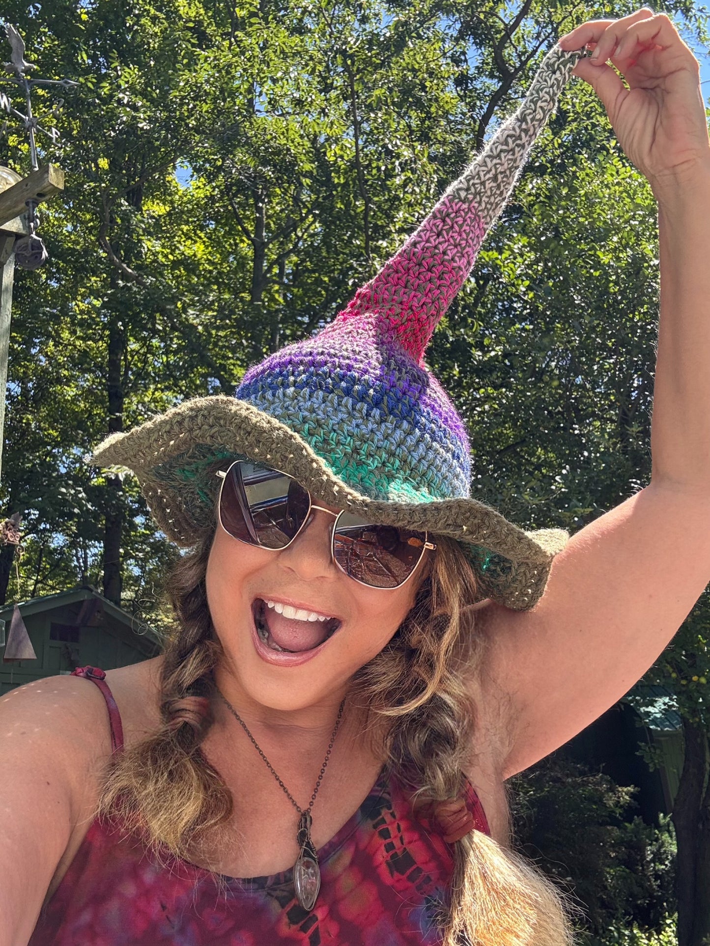 Crochet Witch Hat by Bohemian Stitches