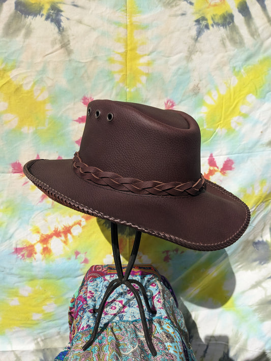 Brown Aussie Hat