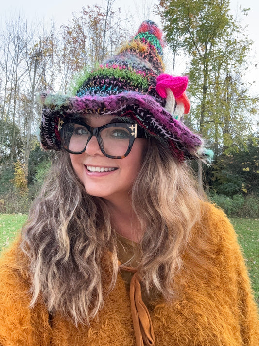 ￼Crochet Witch Hat by Bohemian Stitches